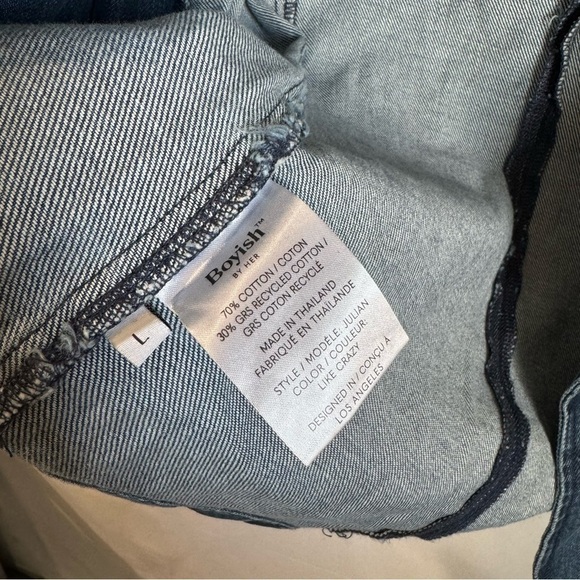 Boyish Anthropologie Julian Blazer Like Crazy Size L NWT - Picture 9 of 11